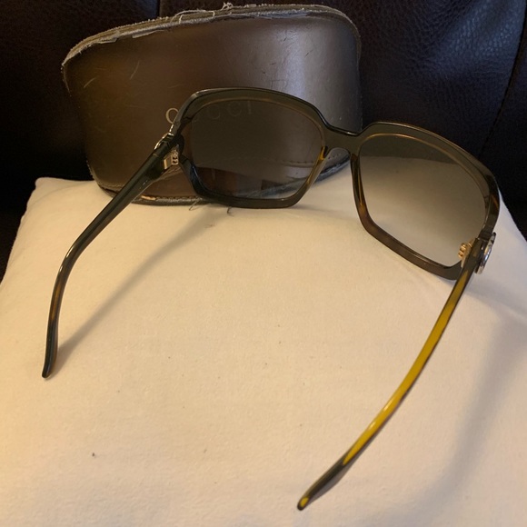 Gucci sunglasses.